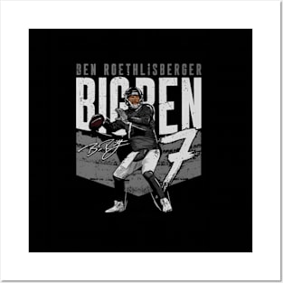 Ben Roethlisberger Pittsburgh Big Ben Stadium Posters and Art